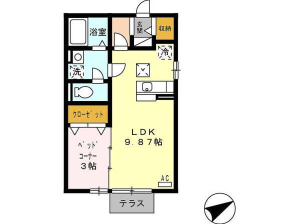 フラリッシュ・ウッドの物件間取画像